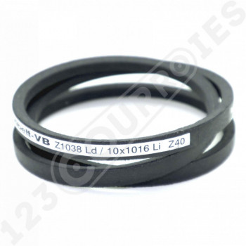 El modelo de Correa trapezoidal lisa Optibelt VB Z 1038 Ld / 10 x 1016 Li Z40 - Z40-OPTIBELT