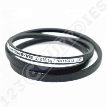 El modelo de Correa trapezoidal lisa Optibelt VB Z 1216 Ld / 10 x 1194 Li Z47 - Z47-OPTIBELT