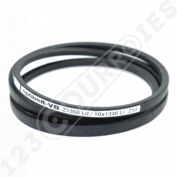 El modelo de Correa trapezoidal lisa Optibelt VB Z 1368 Ld / 10 x 1346 Li Z53 - Z53-OPTIBELT