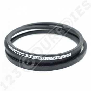 El modelo de Correa trapezoidal lisa Optibelt VB Z 1472 Ld / 10 x 1450 Li Z57 - Z57-OPTIBELT