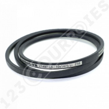 El modelo de Correa trapezoidal lisa Optibelt VB Z 1497 Ld / 10 x 1475 Li Z58 - Z58-OPTIBELT