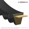 El modelo de Correa trapezoidal dentada Mégadyne Gold Label BX 2961 Ld / 17 x 2921 Li - BX115-MEGADYNE