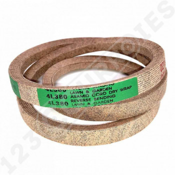 El modelo de Correa trapezoidal de cortacésped reforzada kevlar 4L380 - 4L380