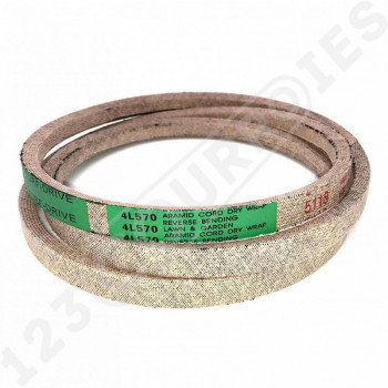 El modelo de Correa trapezoidal de cortacésped reforzada kevlar 4L570 - 4L570