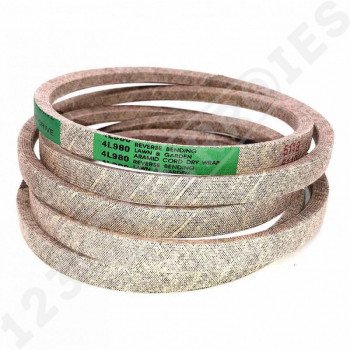 El modelo de Correa trapezoidal de cortacésped reforzada kevlar 4L980 - 4L980