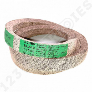 El modelo de Correa trapezoidal de cortacésped reforzada kevlar 5L380 - 5L380