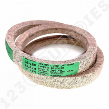El modelo de Correa trapezoidal de cortacésped reforzada kevlar 5L420 - 5L420
