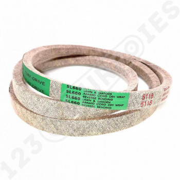 El modelo de Correa trapezoidal de cortacésped reforzada kevlar 5L660 - 5L660