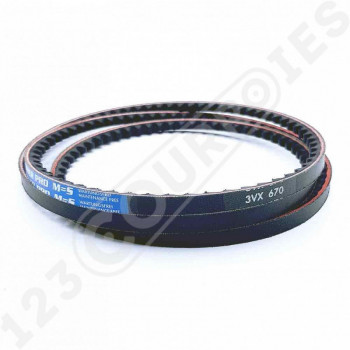 El modelo de Correa trapezoidal dentada Optibelt Super X Power 3VX670 - 3VX670-OPTIBELT