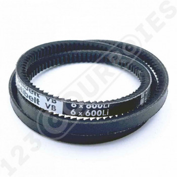 El modelo de Correa trapezoidal dentada Optibelt VB 6X600 Li - 6X600C-OPTIBELT
