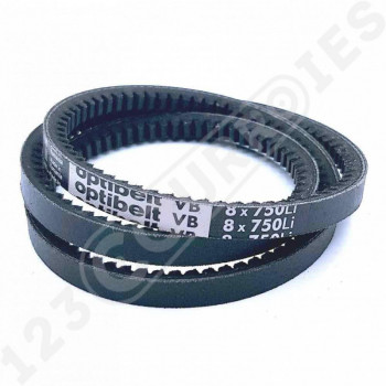 El modelo de Correa trapezoidal dentada Optibelt VB 8X750 Li - 8X750C-OPTIBELT