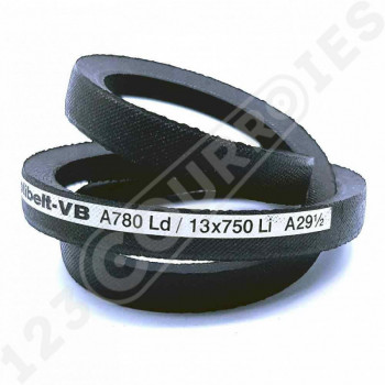 El modelo de Correa trapezoidal lisa Optibelt VB A 780 Ld / 13 x 750 Li A29.5 - A29.5-OPTIBELT
