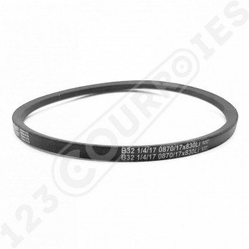 El modelo de Correa trapezoidal lisa Texrope S84 B32 / 17 00894/17 x 825 Li - B32-TEXROPE
