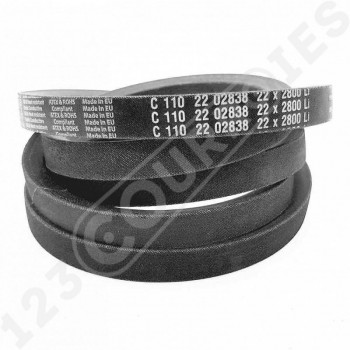 El modelo de Correa trapezoidal lisa Texrope S84 C110 / 22 002888/22 x 2800 Li - C110-TEXROPE