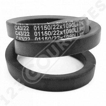 El modelo de Correa trapezoidal lisa Texrope S84 C43 / 22 001178/22 x 1090 Li - C43-TEXROPE