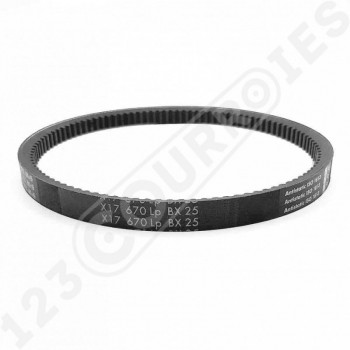 El modelo de Correa trapezoidal dentada Optibelt Super TX X17 670 Lp BX25 - BX25-OPTIBELT