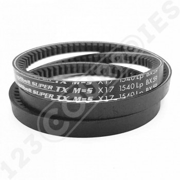 El modelo de Correa trapezoidal dentada Optibelt Super TX X17 1540 Lp BX59 - BX59-OPTIBELT