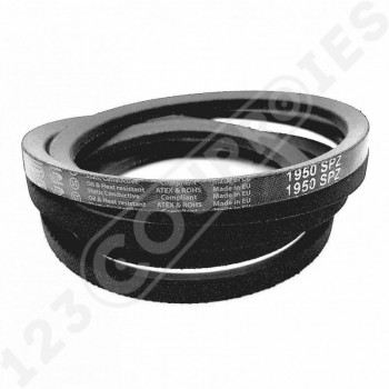 El modelo de Correa trapezoidal lisa Texrope VP2 SPZ1950 - SPZ1950-TEXROPE
