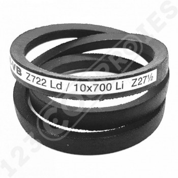 El modelo de Correa trapezoidal lisa Optibelt VB Z 722 Ld / 10 x 700 Li Z27.5 - Z27.5-OPTIBELT
