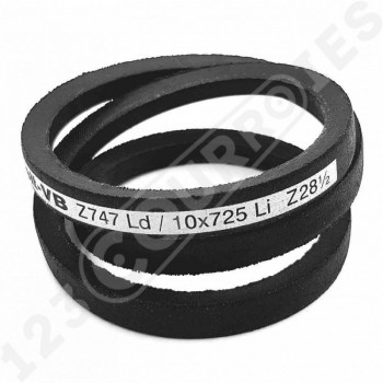 El modelo de Correa trapezoidal lisa Optibelt VB Z 747 Ld / 10 x 725 Li Z28.5 - Z28.5-OPTIBELT
