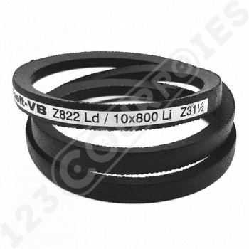El modelo de Correa trapezoidal lisa Optibelt VB Z 822 Ld / 10 x 800 Li Z31.5 - Z31.5-OPTIBELT