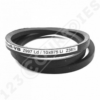 El modelo de Correa trapezoidal lisa Optibelt VB Z 997 Ld / 10 x 975 Li Z38.5 - Z38.5-OPTIBELT