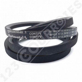 El modelo de Correa trapezoidal lisa Contitech Conti V B103 17 x 2616 Li / 2661 Ld - B103-CONTITECH