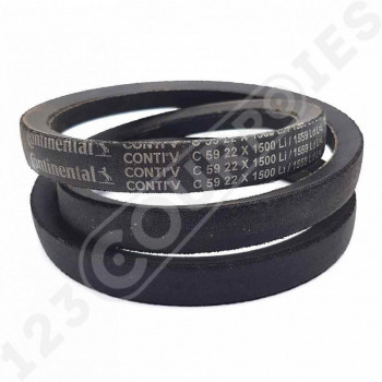 El modelo de Correa trapezoidal lisa Contitech Conti V C59 22 x 1500 Li / 1559 Ld - C59-CONTITECH