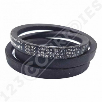 El modelo de Correa trapezoidal lisa Contitech Conti V C68 22 x 1727 Li / 1786 Ld - C68-CONTITECH