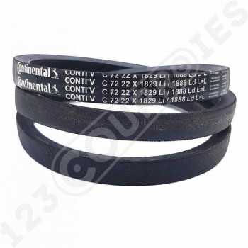 El modelo de Correa trapezoidal lisa Contitech Conti V C72 22 x 1829 Li / 1888 Ld - C72-CONTITECH
