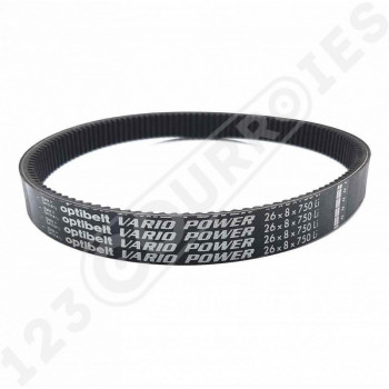 El modelo de Correa variador Optibelt VARIO POWER 26x8x750 Li - 26X8-750-OPTIBELT