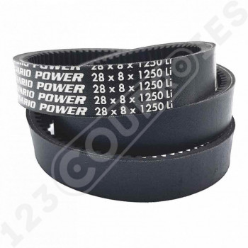 El modelo de Correa variador Optibelt VARIO POWER 28x8x1250 Li - 28X8-1250-OPTIBELT
