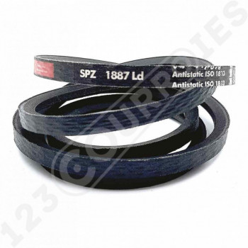 El modelo de Correa trapezoidal lisa Optibelt Red Power 3 SPZ1887 Ld - SPZ1887RP-OPTIBELT