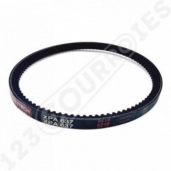 El modelo de Correa trapezoidal dentada XPA637 - XPA637