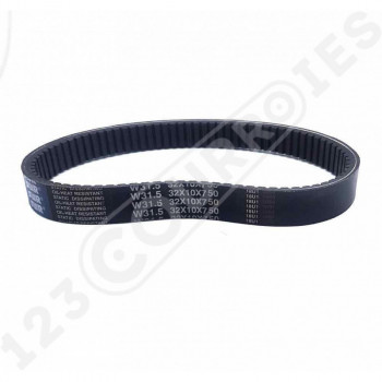 El modelo de Correa variador norma ISO 32x10x750 - 32X10-750
