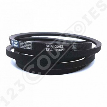 El modelo de Correa trapezoidal lisa SPA3062 - SPA3062