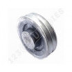 Polea trapezoidal de aluminio para agujero cilíndrico SPZ100/2ALU
