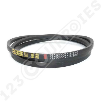 El modelo de Correa trapezoidal lisa B102 - B102