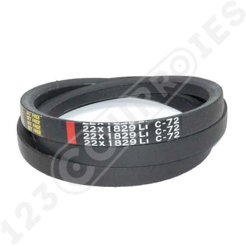 El modelo de Correa trapezoidal lisa C72 - C72