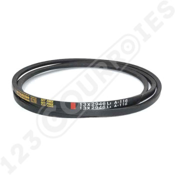 El modelo de Correa trapezoidal lisa A116 - A116