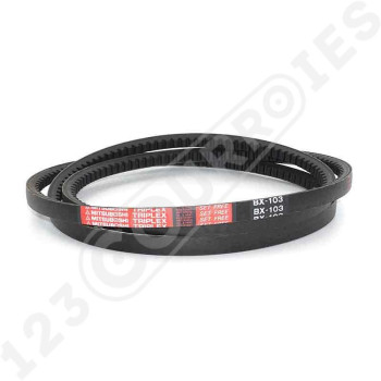 El modelo de Correa trapezoidal dentada BX103 - BX103