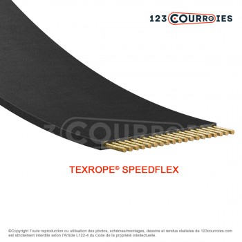 El modelo de Correa plana sin fin Speedflex T2-1500-30-TEXROPE - T2-1500-30-TEXROPE