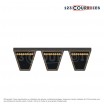 El modelo de Correa multicanales lisa 4-8V4000 - 4-8V4000