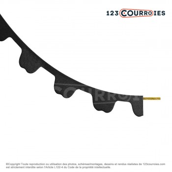 El modelo de Correa dentada reforzada Optibelt Omega HP 584-8MHP20 - 584-8MHP20-OPTIBELT