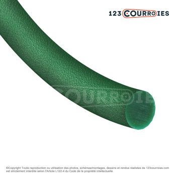 El modelo de Correa redonda termosellable a medida CR6X1145-VERDE - CR6X1145-VERT