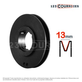El modelo de Polea trapezoidal para casquillo cónico SPA400/6MA - SPA400/6MA