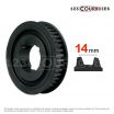 El modelo de Polea dentada para casquillo cónico PD14M29-115MA - PD14M29-115MA