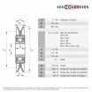 El modelo de Polea tensor INA RSRA17102-KO-AH01 - RSRA17102-KO-AH01-INA