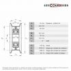 El modelo de Polea tensor INA RSRB16222-LO - RSRB16222-LO-INA