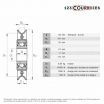 El modelo de Polea tensor INA RSRD25150-LO - RSRD25150-LO-INA